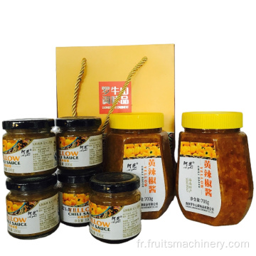 Ligne de production de pâte de piment automatique industrielle